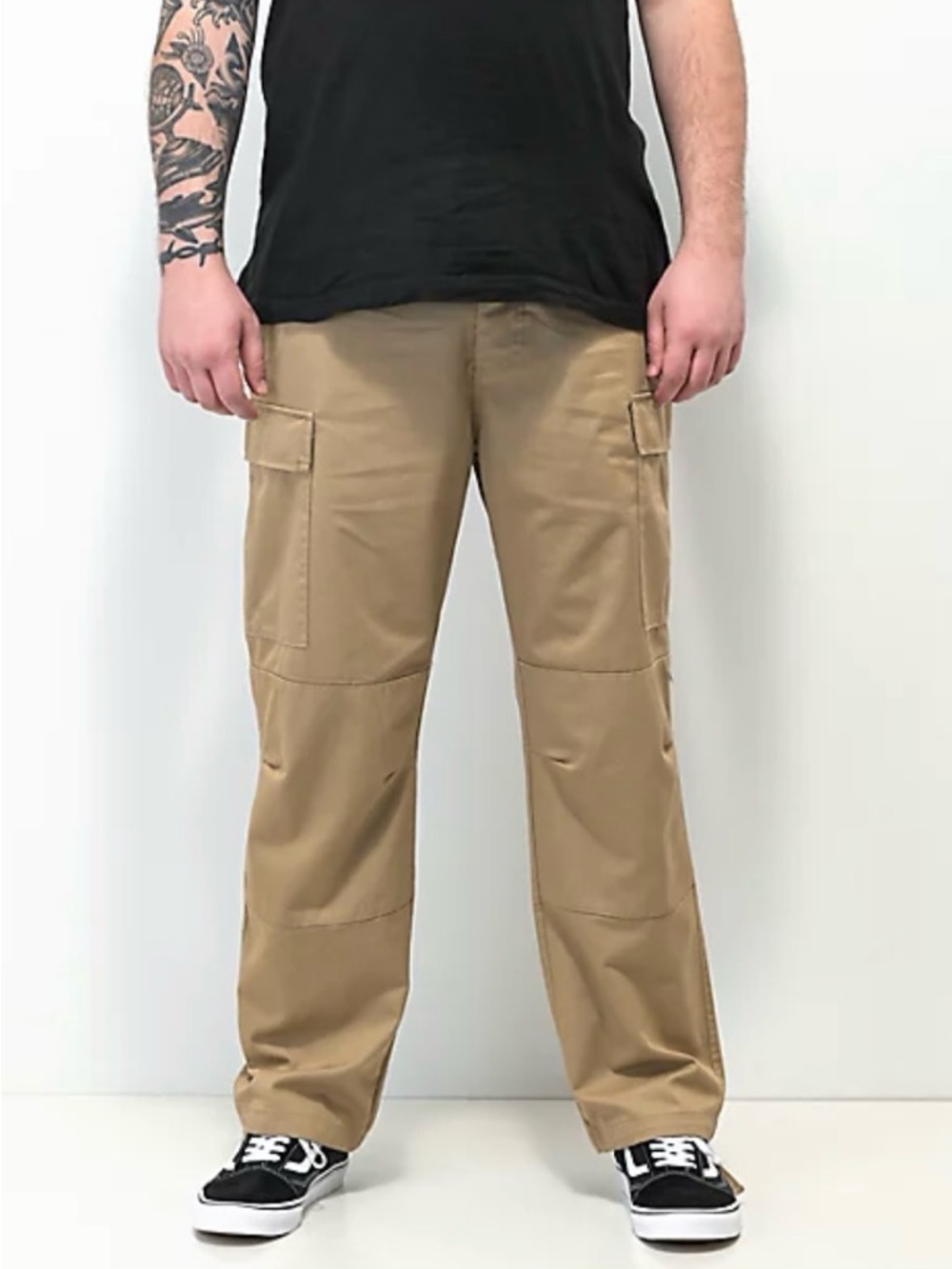 Men's Cargo Work Pants - Khaki